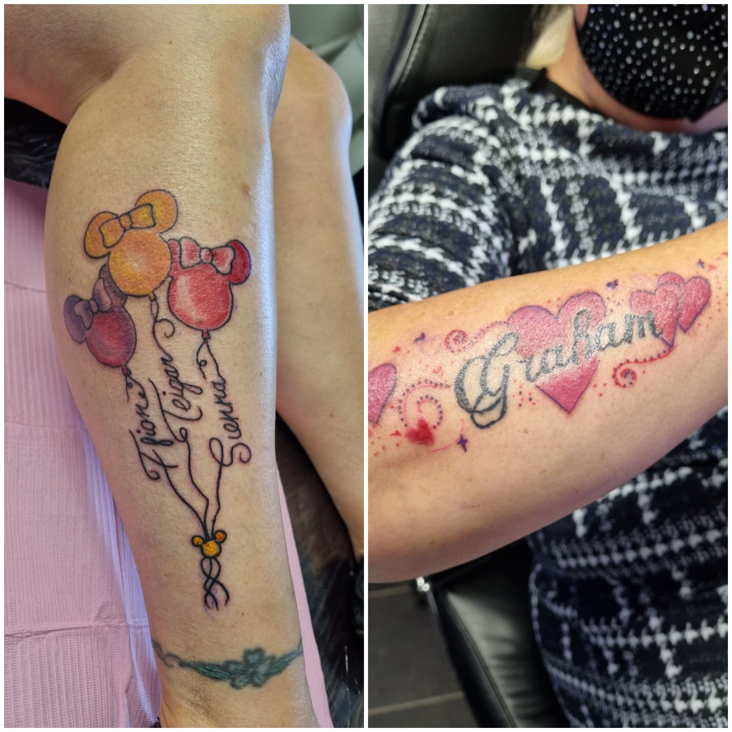 Micky mouse balloon | Balloon tattoo, Mickey tattoo, Tattoos